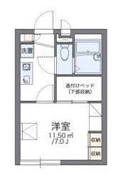 レオパレスリュビの物件間取画像